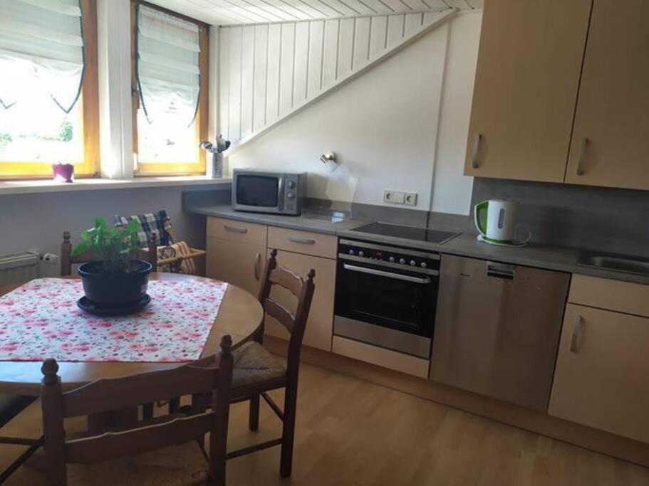 Ferienwohnung Klaus Wolfegg Buitenkant foto